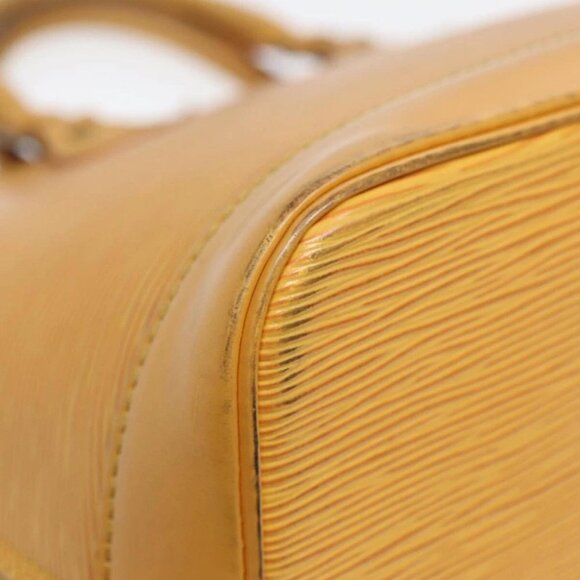 LOUIS VUITTON Epi Alma Hand Bag Yellow - Picture 7 of 16